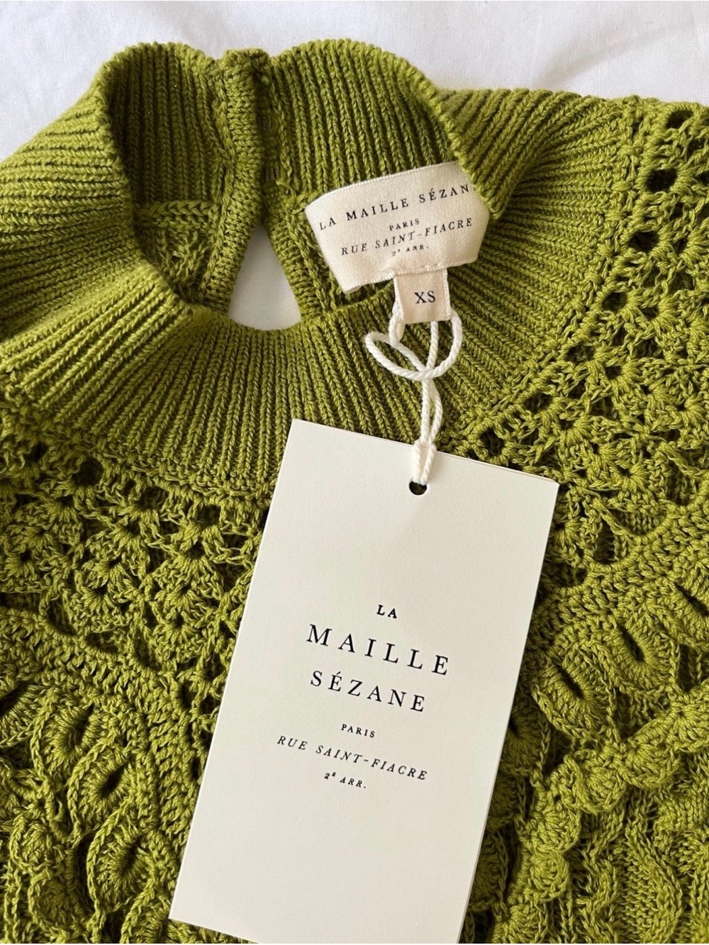 Sezane Alessandro
Jumper Sweater - green sz XS NEW - Picture 5 of 6